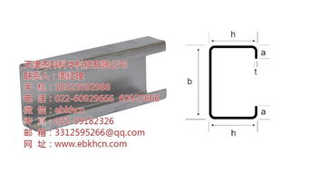 天津C型鋼與Z型鋼 價格、尺寸、廠家生產加工及安裝工程全解析